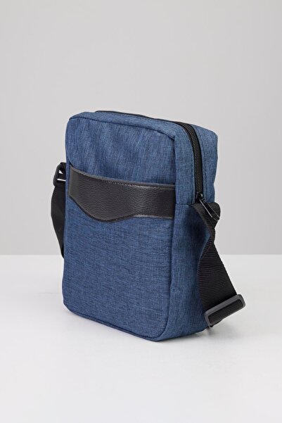 Tudors Navy Blue Unisex Adjustable Shoulder Bag - Cross Strap