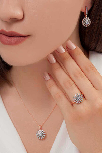 aga kulche Süzme Mitos Gümüş Takı Seti Kalemli S56EB 925