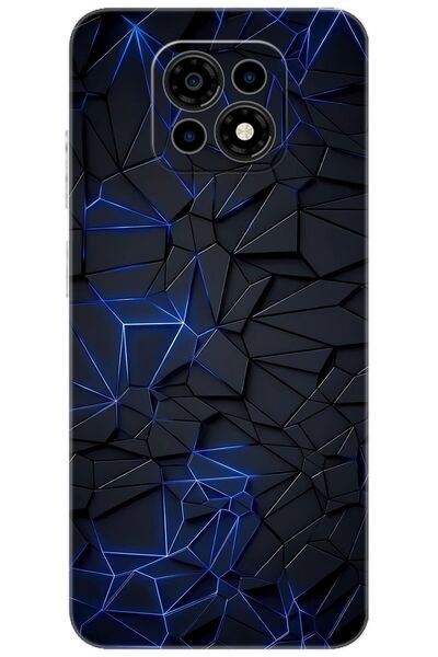 CASPER Via M30 / M30 Plus / M35 Kılıf Desen Baskılı Silikon Prizmatik Tasarım STK:667 CP-rVIm5Ph