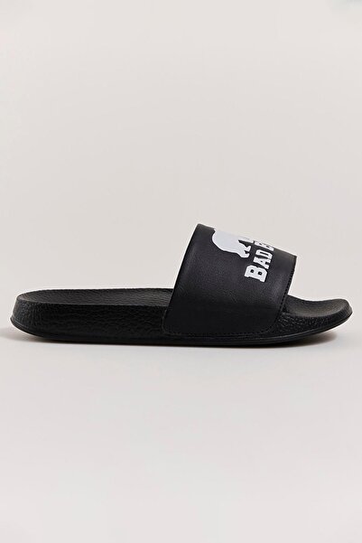 Bad Bear Black Basic Midnight Men's Slippers