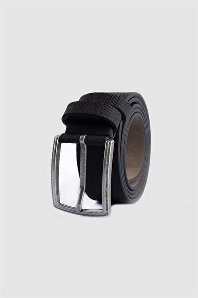 Tudors Curea clasică neagră pentru bărbați de 3,5 cm