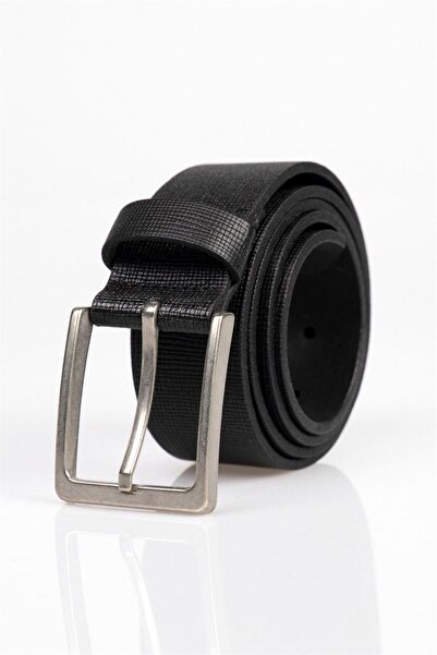 Tudors Чоловічий 100% натуральна шкіра 4 см спортивний чорний ремінь