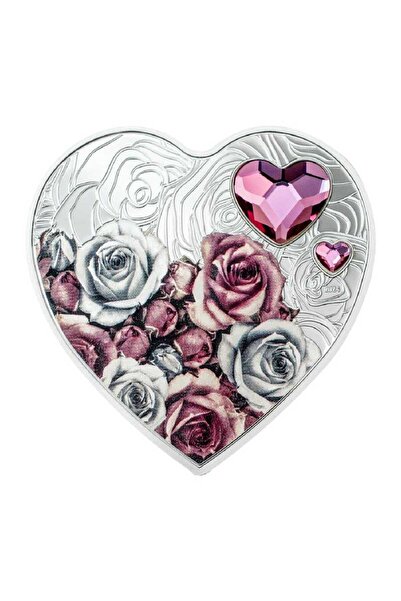 aga kulche Brilliant Love Roses 2024 20 Gram Gümüş Madalyon (999.9)
