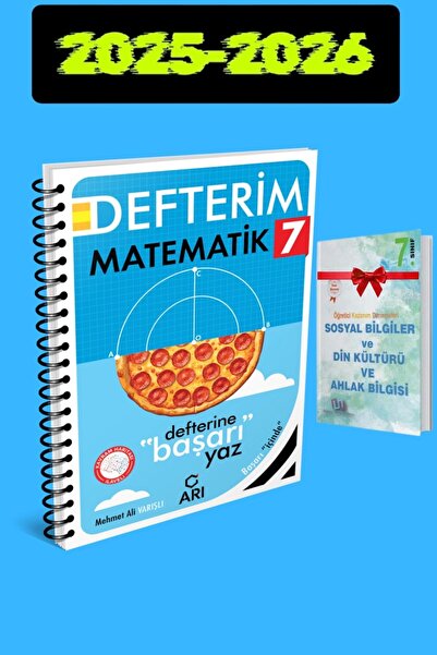 Arı Yayıncılık 7. Sınıf Akıllı Matematik Defteri