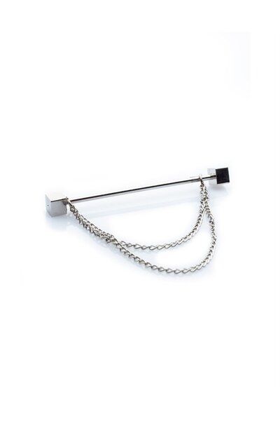 Tudors Erkek Gümüş Renk Yaka İğnesi