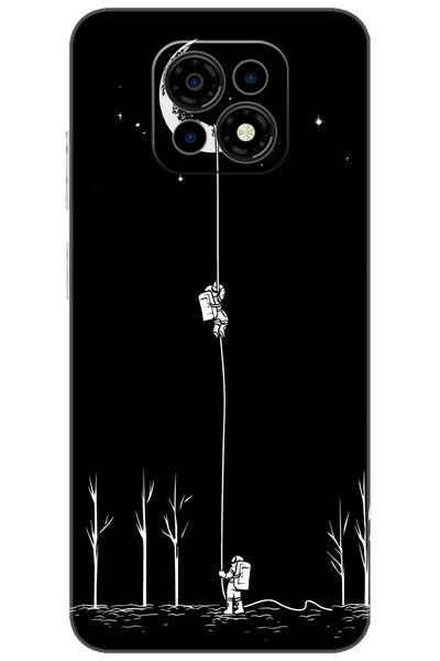 CASPER Via M30 / M30 Plus / M35 Uyumlu Kılıf Desen Baskılı Silikon Astronot Serisi STK:1006 CP-ebOljHy