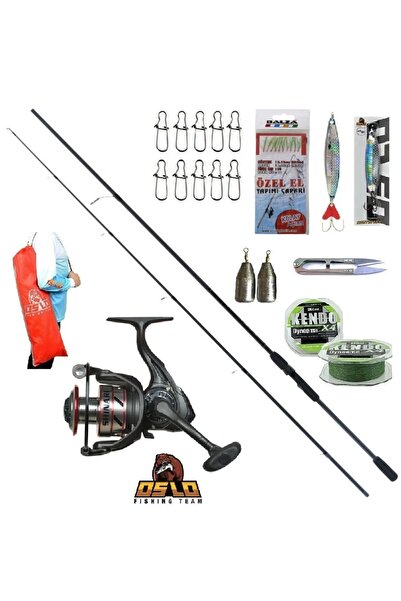 Oslo Shinari 4000 Remixon Double Black 270 cm 20-40 gr Spin Olta Takımı Seti