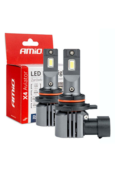 OEM Set becuri auto X4 seria Aviator HIR2 9012 6500K Canbus AMIO-03768