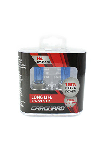 OEM Set de 2 becuri halogen H4 + intensitate 100% - durată lungă de viață - C...