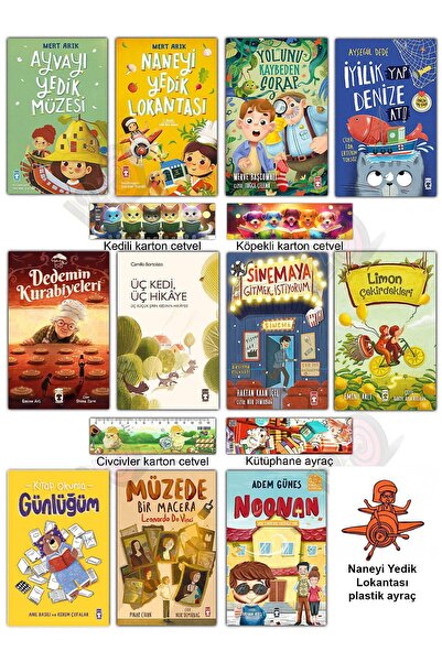 Timaş Çocuk 7-9 yaş Okuma Ayvayı Yedik Müzesi Naneyi Yedik Lokantası Yolunu K...