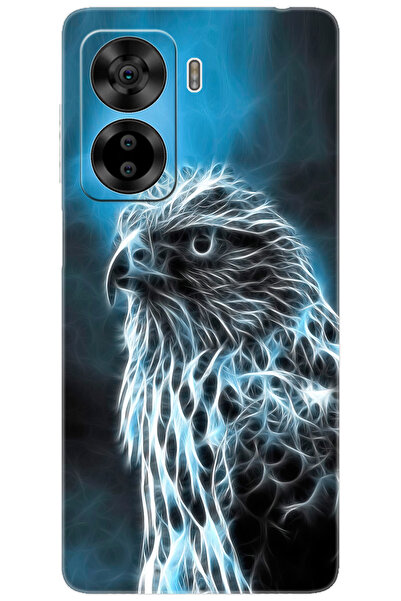 CASPER Via X40 / Via X45 Uyumlu Kılıf Desen Baskılı Silikon Şahin STK:196 CP-vI3x1sR