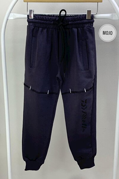 Mojo Bebek بنطال رياضي مطبوع للأولاد من موجو 2195 أنثراسايت