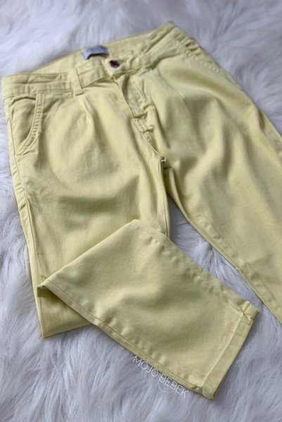 nk kids Girl's Summer Soft Relax Pants 56603 Yellow