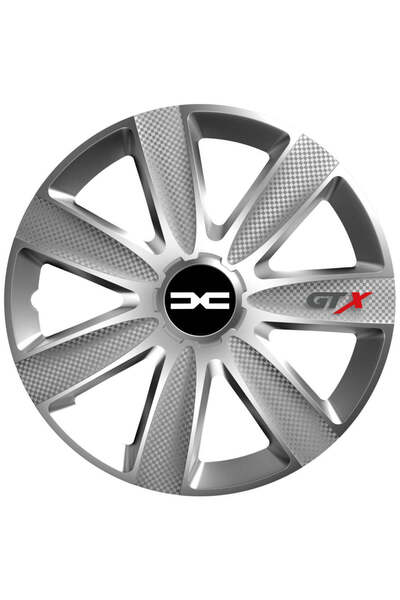 OEM Set de 4 capace de jantă GTX gri R16, pentru Dacia Nou