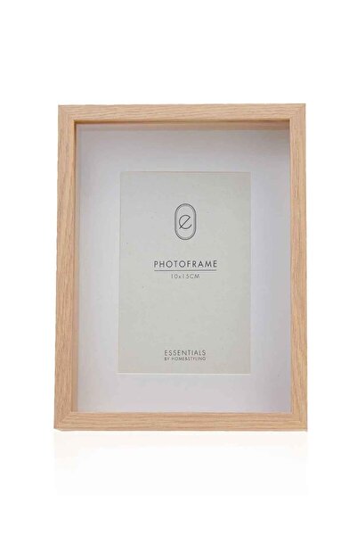 BOYNER EVDE Bej MDF Fotoğraf Çerçesi 17x21cm