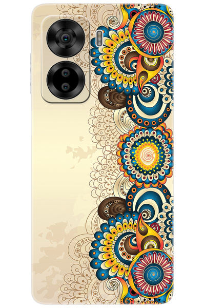 CASPER Via X40 / Via X45 Uyumlu Kılıf Desen Baskılı Silikon Dekoratif Çiçek Tasarım STK:531 CP-CbXyBKf