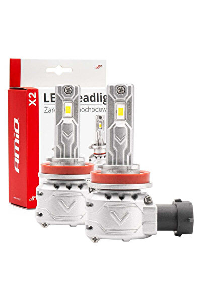 OEM Set becuri LED seria X2 H8/H9/H11/H16 AMiO-02974