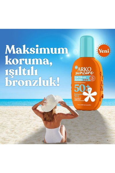 ARKO Suncare Çok Yüksek Koruma spf 50+ Koruyucu Sprey 200 ml