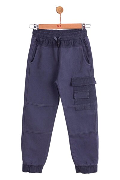 NK بنطال تعقب للأولاد بخصر مطاطي وجيب كارجو