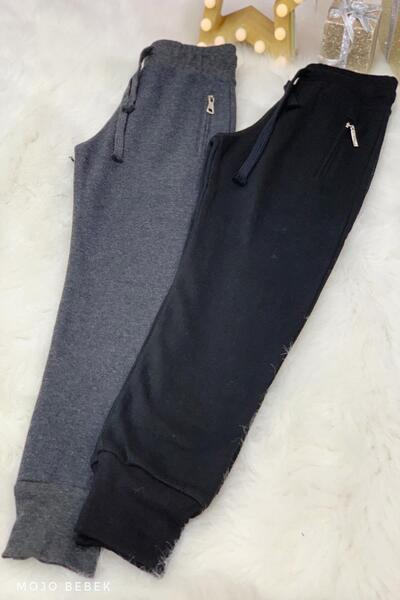 Woorage Boy's Honeycomb Sweatpants 5043 Smoked