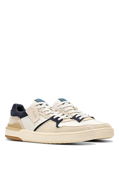 CLARKS Lacivert - Beyaz Erkek Sneaker Courtlite2 Lo