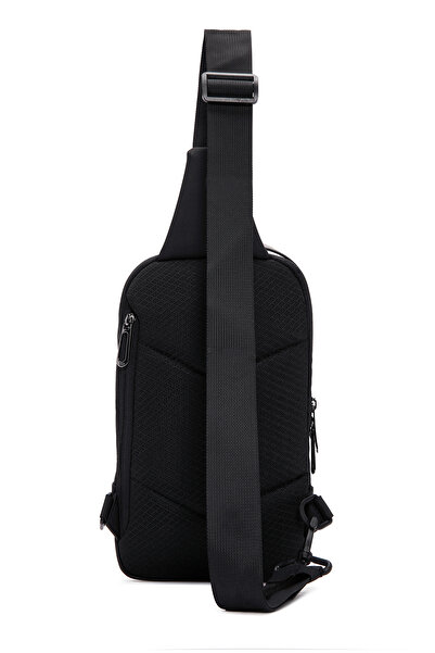 Derimod D-Pack Erkek Siyah Kumaş Çapraz Çanta 23WBD30076F