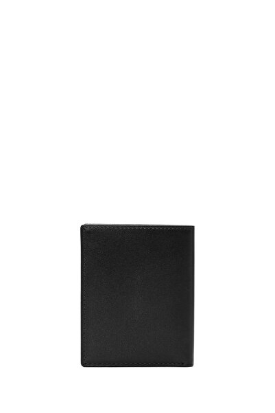 Derimod Men's Black Leather Card Holder 000A2D301218
