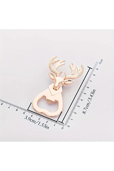 Purple Adv New Year Deer Bottle Opener