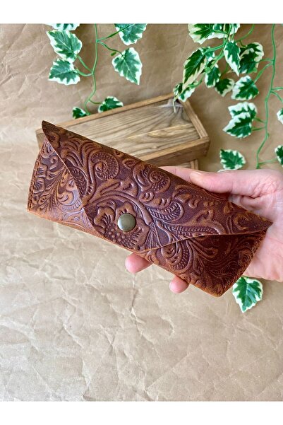 ALESTA LEATHER (ім'я) Ручна робота, справжня шкіра, чохол для окулярів