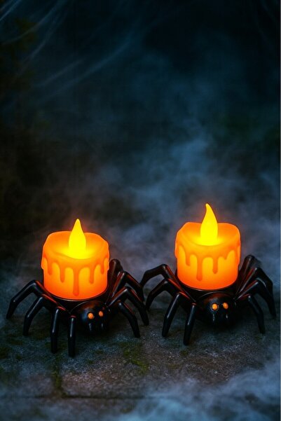 BeySüS Halloween Işıklı Örümcek 2 li