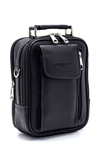 Derimod Men's Black Messenger Bag 21Wbd3505Ft