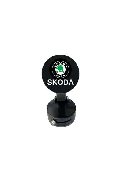 OEM Suport magnetic negru cu ventuză și braț reglabil pentru Skoda