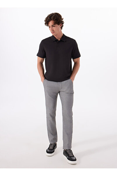 BOSS Normal Bel Normal Paça Siyah Erkek Chino Pantolon Chino_slim