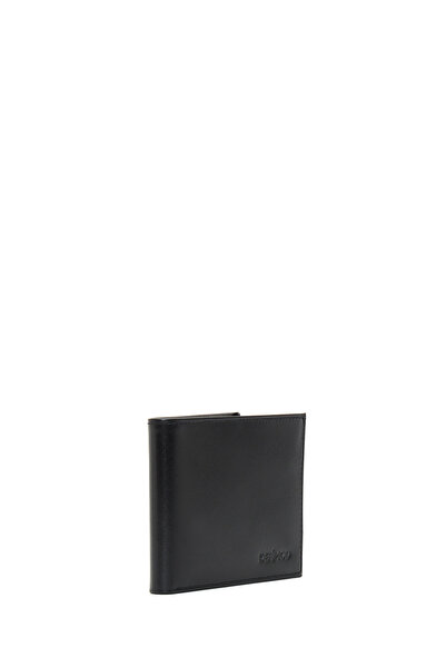 Derimod Ανδρικό Μαύρο Δερμάτινο Πορτοφόλι 000A2D307118