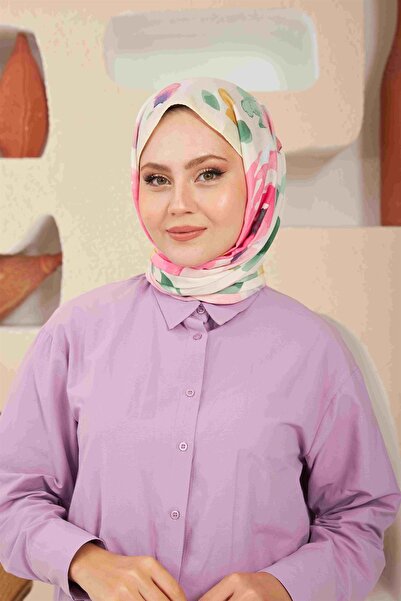 İpekhan Πούδρα Ροζ Comfort Flowers Σάλι - 3027-03