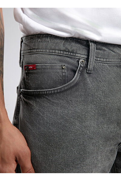 Lee Cooper Erkek Normal Bel Regular Fit Denim Şort 252 LCM 121076 ELYO 6 DENIM