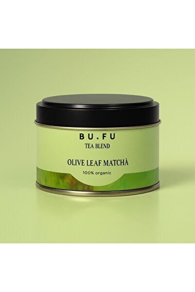 Bufu Zeytin Yaprağı Matcha Latte – El Yapımı, Sürdürülebilir, Doğal Baharatlı Karışım 30 gr