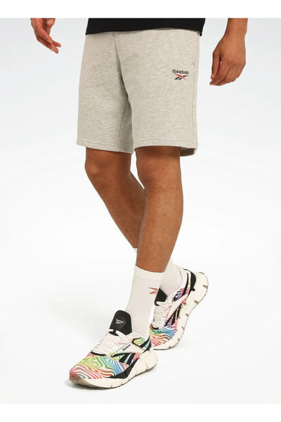 Reebok LC 8032 NEW ID REG SHORT Gri Melanj Lastikli Bel Regular Fit Düz Erkek...