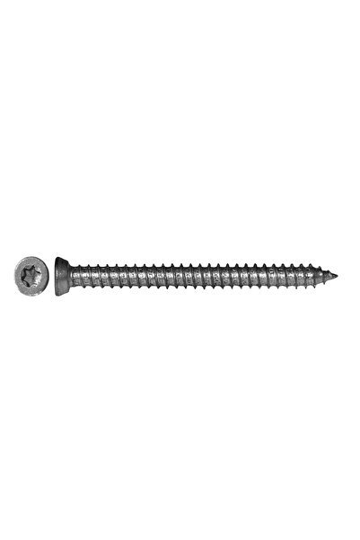 TUĞRA HIRDAVAT Buldex Beton Vidası 7.5x60 mm 100 Adet | Torx T30 Uyumlu Dübel...