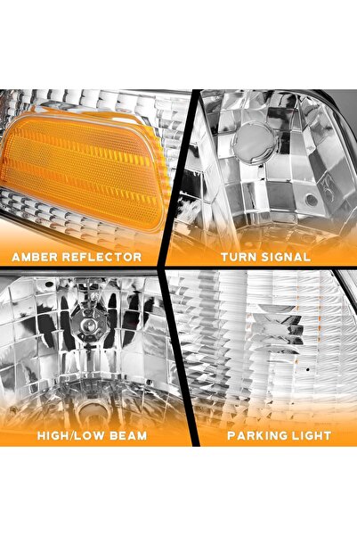 Generic Ford Crown Victoria Headlight Assembly 1998-2011