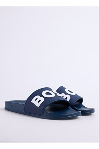 BOSS Logolu Düz Terlik Erkek TERLİK 50498241 405