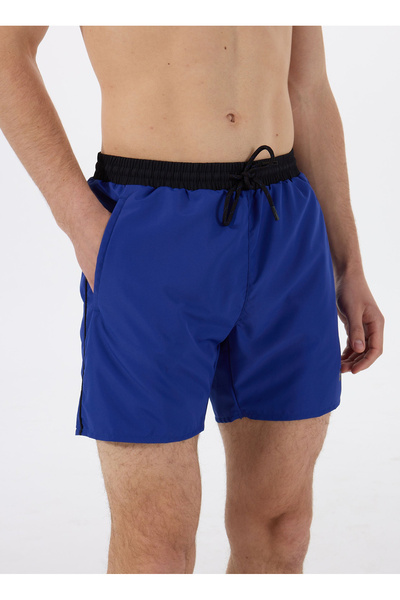 BOSS Lacivert Erkek Şort Mayo Starfish