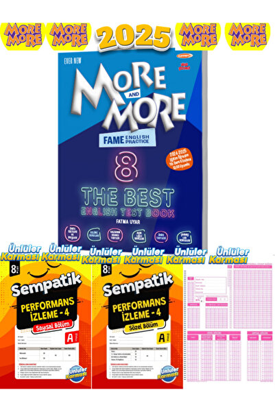 more&more More & More 8 Fame The Best English Test Book Ve Deneme