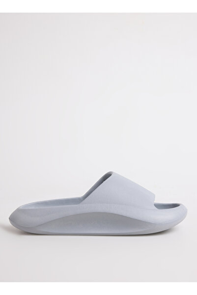 Fabrika Gri Erkek Plaj Terliği SASSA