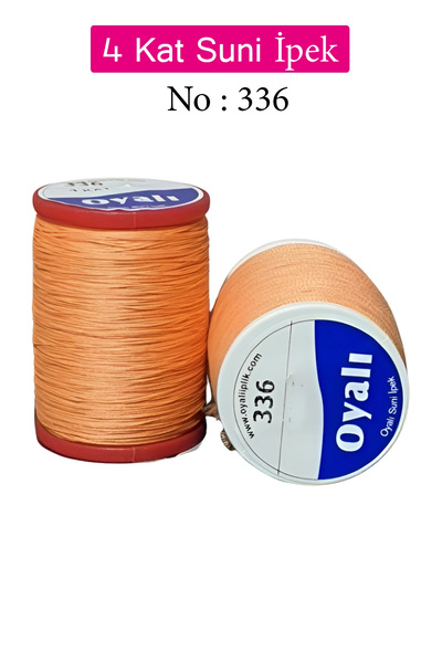 Rasanet Cordă de mătase artificială cu 4 straturi, broderie, mărgele, croșeta...