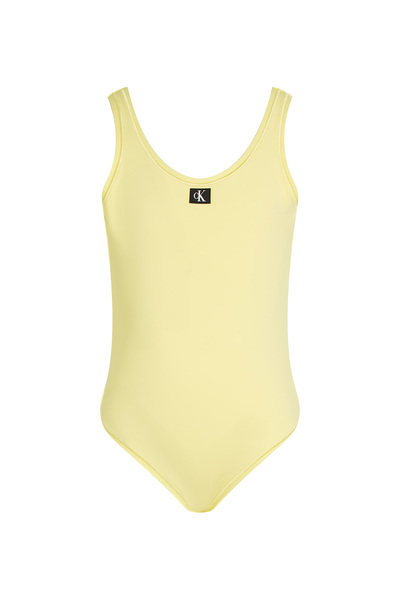 Calvin Klein Sarı Kız Çocuk Mayo KY0KY00099ZA6