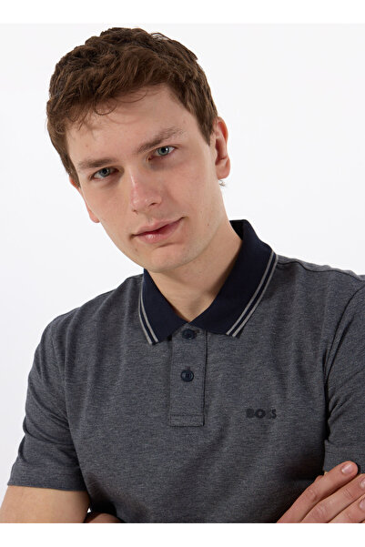 BOSS Lacivert Erkek Polo T-Shirt PeoxfordNew