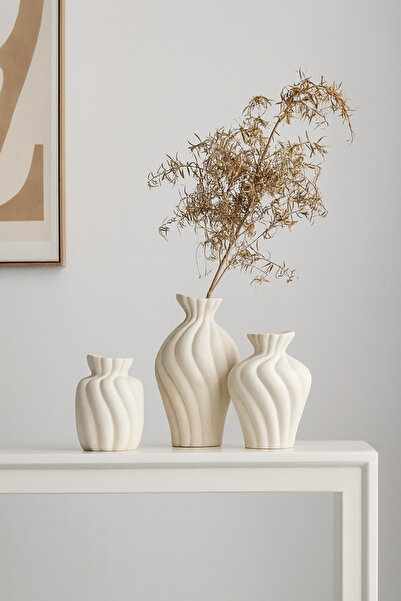 rufhomedesign 3 Lü Set İskandinav Tarzı Bohem Vazo Pinterest Pampas Vazosu De...