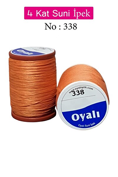 Royaleks Κέντημα 4 στρώσεων από ψεύτικο μεταξωτό νήμα κεντήματος με χάντρες κροσέ Κέντημα Νο:338