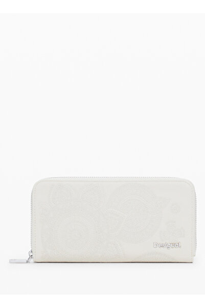 Desigual Ekru Kadın Cüzdan MONE_DEJAVU FIONA ECRU